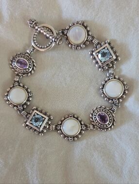 Bali Style Sterling Silver Bracelet